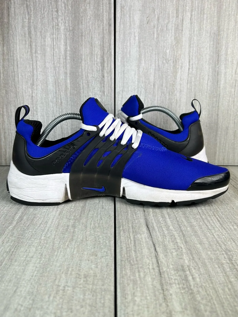 Nike Air Presto Racer Blue Running Sneaker Lace Up Athletic Shoe Mens Size 9